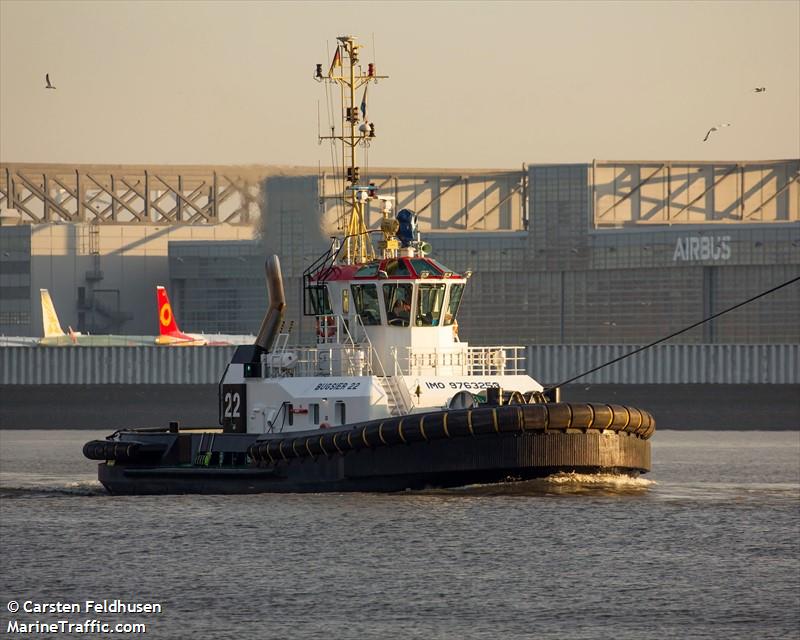 bugsier 22 (Tug) - IMO 9763253, MMSI 211710650, Call Sign DCPL2 under the flag of Germany