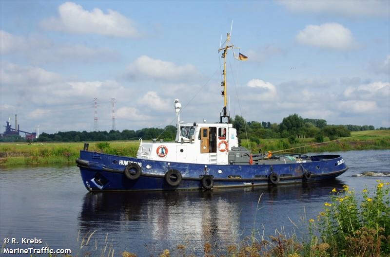 huntetug (Tug) - IMO , MMSI 211761030, Call Sign DD7407 under the flag of Germany