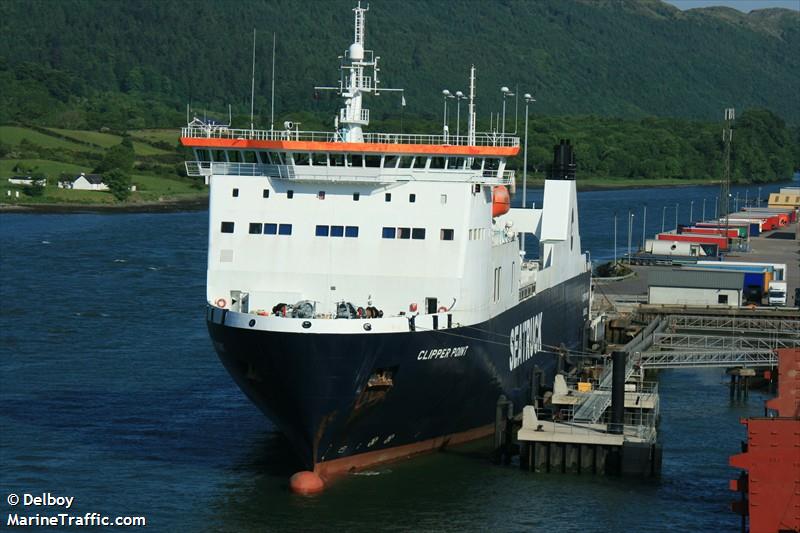 clipper point (Ro-Ro Cargo Ship) - IMO 9350666, MMSI 212375000, Call Sign C4YV2 under the flag of Cyprus