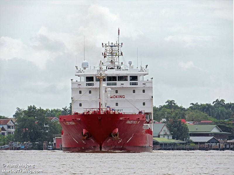 tracey kosan (LPG Tanker) - IMO 9525211, MMSI 219129000, Call Sign OXAI2 under the flag of Denmark
