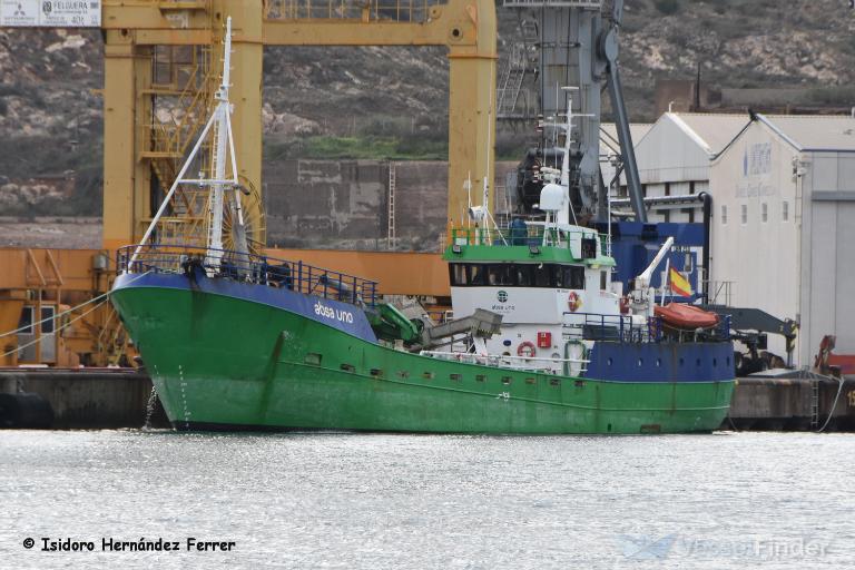 absa uno (Passenger/General Cargo Ship) - IMO 7810143, MMSI 224399000, Call Sign EACI under the flag of Spain