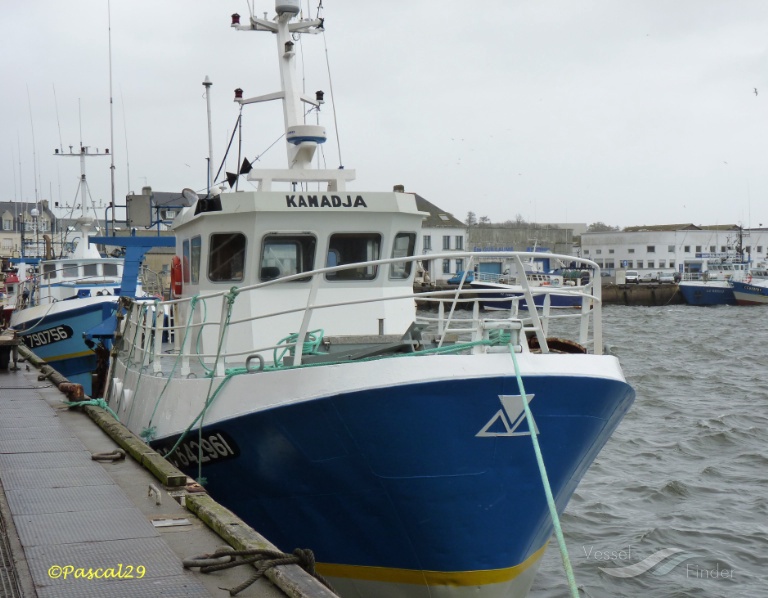 fv serena (Fishing vessel) - IMO , MMSI 227857000, Call Sign FVQE under the flag of France
