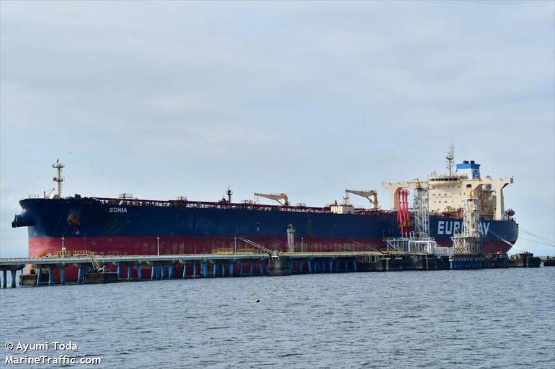 sonia (Crude Oil Tanker) - IMO 9537771, MMSI 228356800, Call Sign FLAA under the flag of France