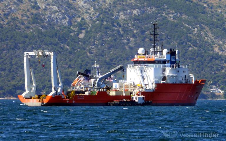 astrea (Offshore Tug/Supply Ship) - IMO 8520771, MMSI 240691000, Call Sign SYBE under the flag of Greece