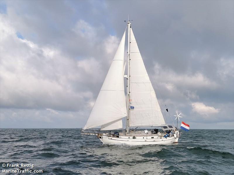 vision quest (Sailing vessel) - IMO , MMSI 244013023, Call Sign PB7655 under the flag of Netherlands