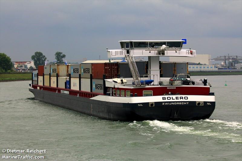 bolero (Cargo ship) - IMO , MMSI 244630192 under the flag of Netherlands