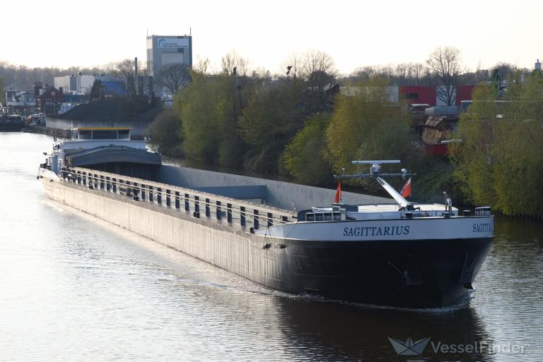 sagittarius (Cargo ship) - IMO , MMSI 244660900, Call Sign PC5944 under the flag of Netherlands