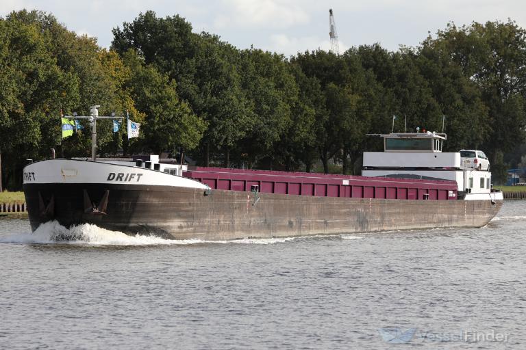 drift (Cargo ship) - IMO , MMSI 244690108, Call Sign PE3560 under the flag of Netherlands