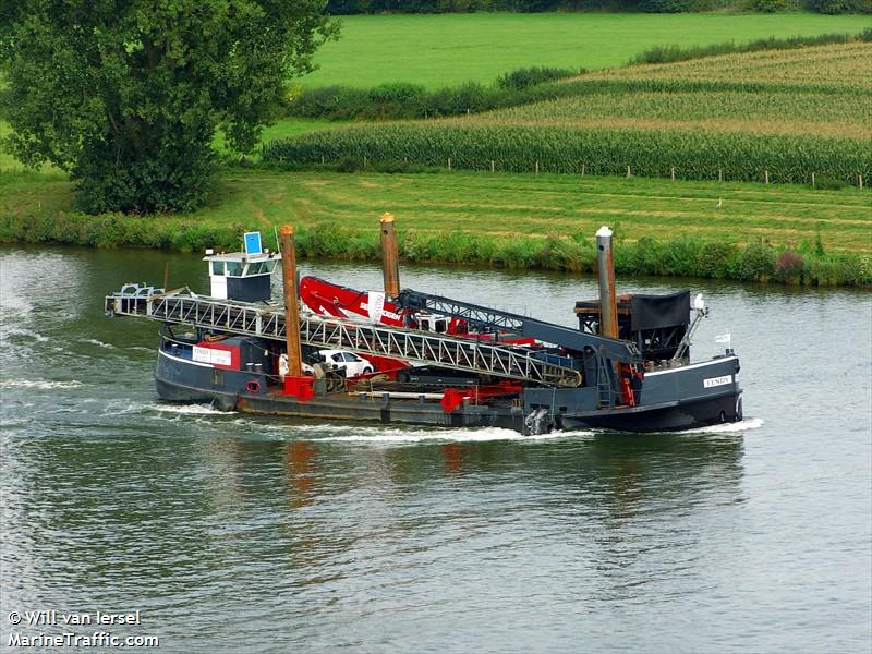 fendy (Dredging or UW ops) - IMO , MMSI 244700975, Call Sign PI2015 under the flag of Netherlands