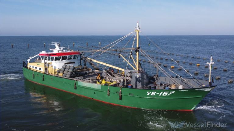 ye157 cornelia (Fishing Vessel) - IMO 9168001, MMSI 244718000, Call Sign PEOK under the flag of Netherlands