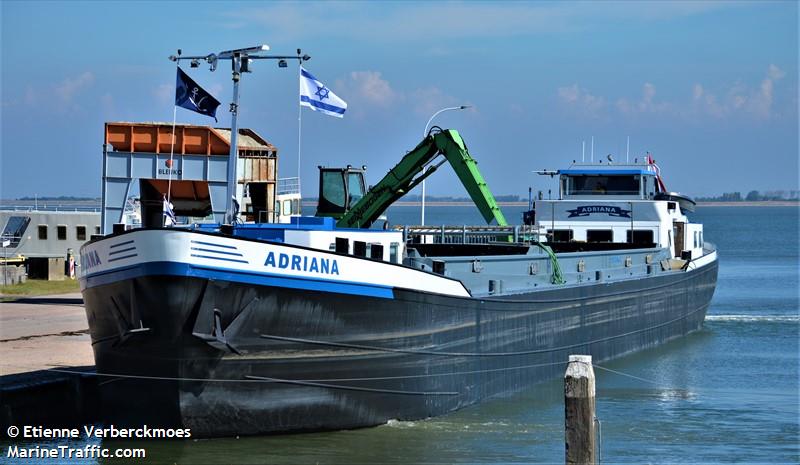 adriana (Cargo ship) - IMO , MMSI 244750594, Call Sign PH9582 under the flag of Netherlands
