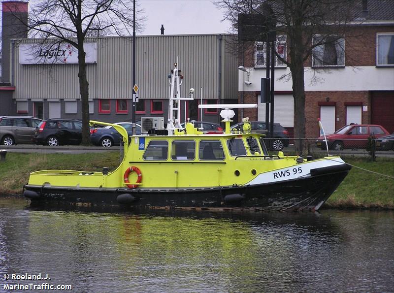 rws 95 (Other type) - IMO , MMSI 244770542, Call Sign PH8925 under the flag of Netherlands