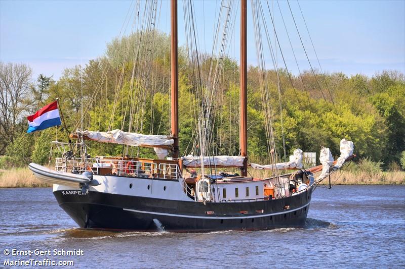 abel tasman (Sailing vessel) - IMO , MMSI 245877000, Call Sign PCVM under the flag of Netherlands