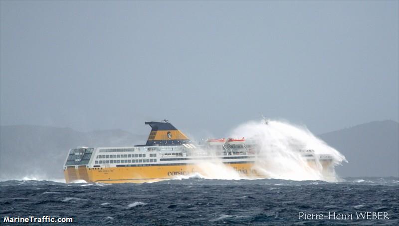 mega express two (Passenger/Ro-Ro Cargo Ship) - IMO 9203186, MMSI 247036100, Call Sign ITXZ under the flag of Italy