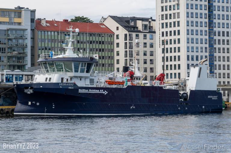 seihaust (Fish Factory Ship) - IMO 9850616, MMSI 257085210, Call Sign LFIR under the flag of Norway