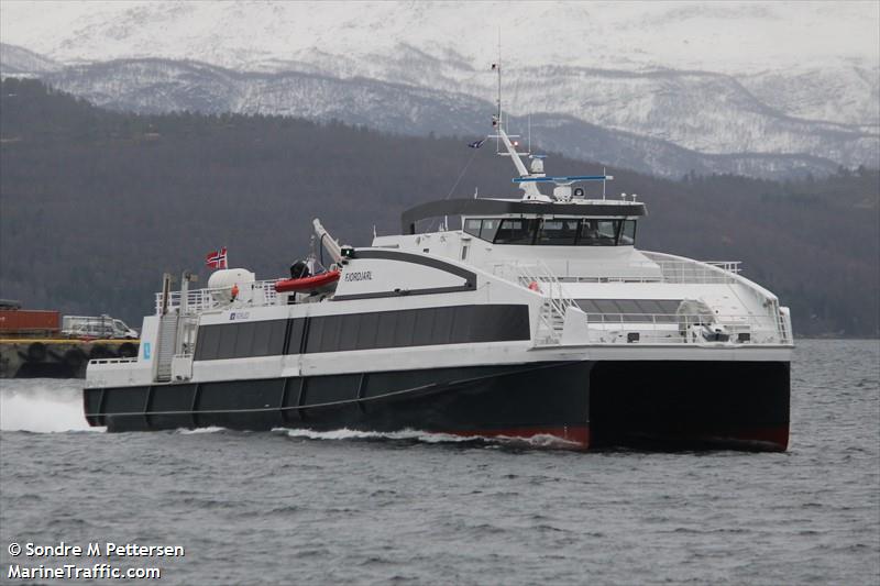 fjordjarl (Passenger Ship) - IMO 9883601, MMSI 257095920, Call Sign LFVH under the flag of Norway