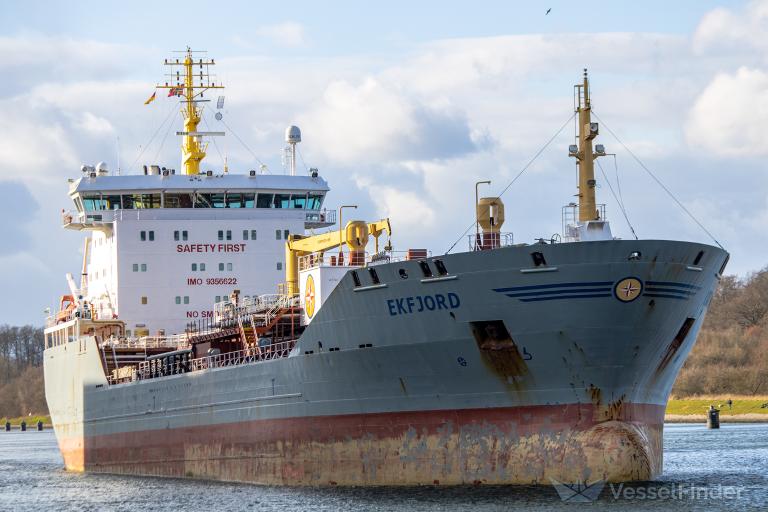 ekfjord (Oil Products Tanker) - IMO 9356622, MMSI 257555000, Call Sign LAJX7 under the flag of Norway