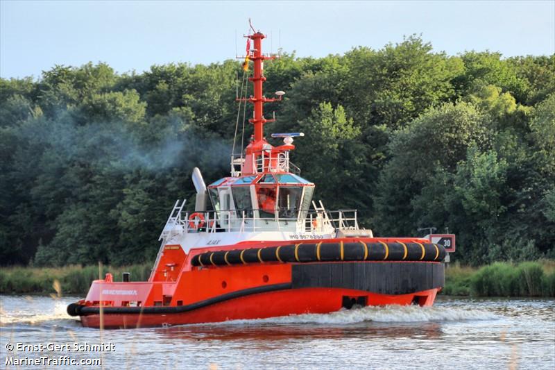 ajax (Tug) - IMO 9878280, MMSI 261011160, Call Sign SNHP under the flag of Poland