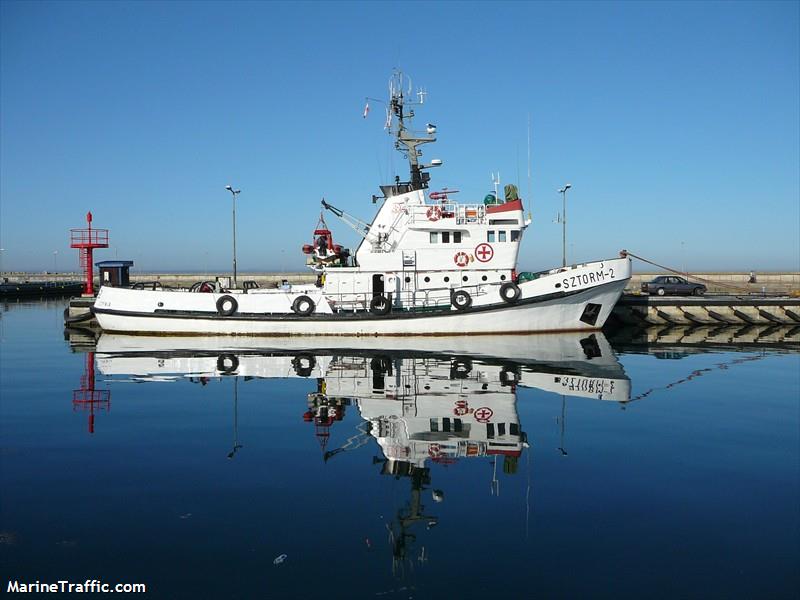 henryk (Salvage Ship) - IMO 7504926, MMSI 261059000, Call Sign SQFY under the flag of Poland