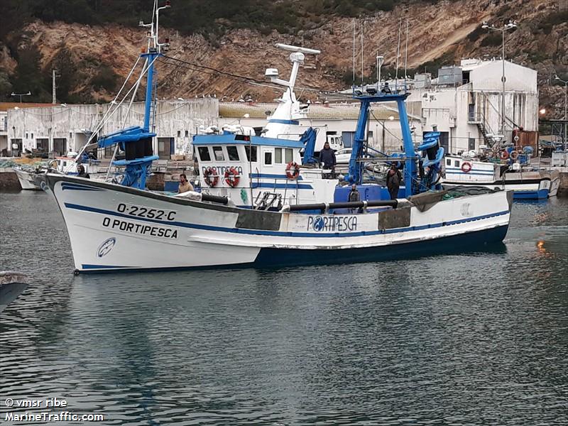 o portipesca (Fishing vessel) - IMO , MMSI 263401780, Call Sign CUDH8 under the flag of Portugal