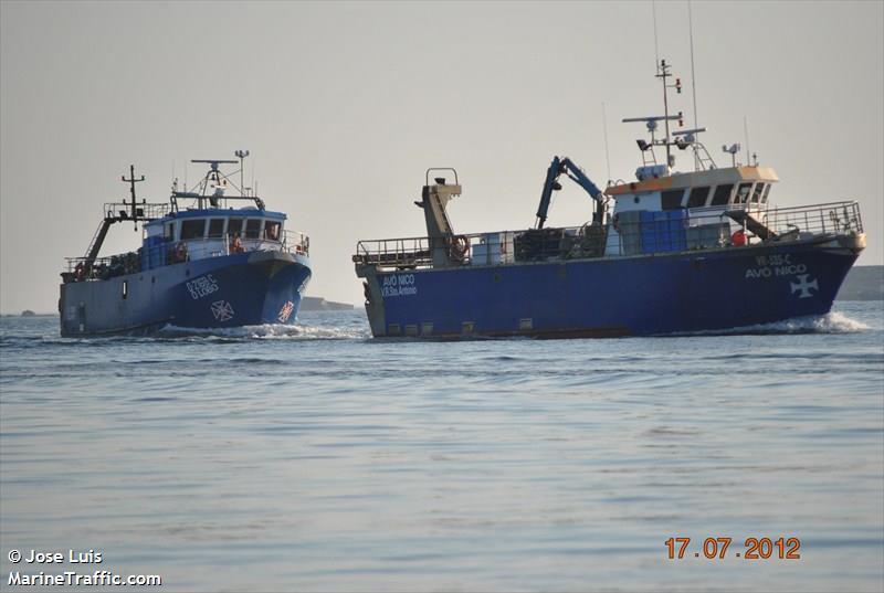 avo nico (Fishing vessel) - IMO , MMSI 263423380, Call Sign CUDR5 under the flag of Portugal