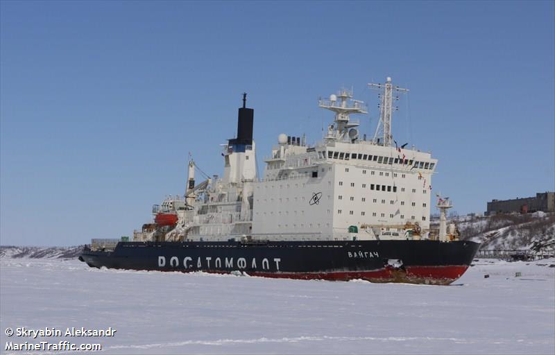 vaygach (Icebreaker) - IMO 8417493, MMSI 273133100, Call Sign UBNY under the flag of Russia
