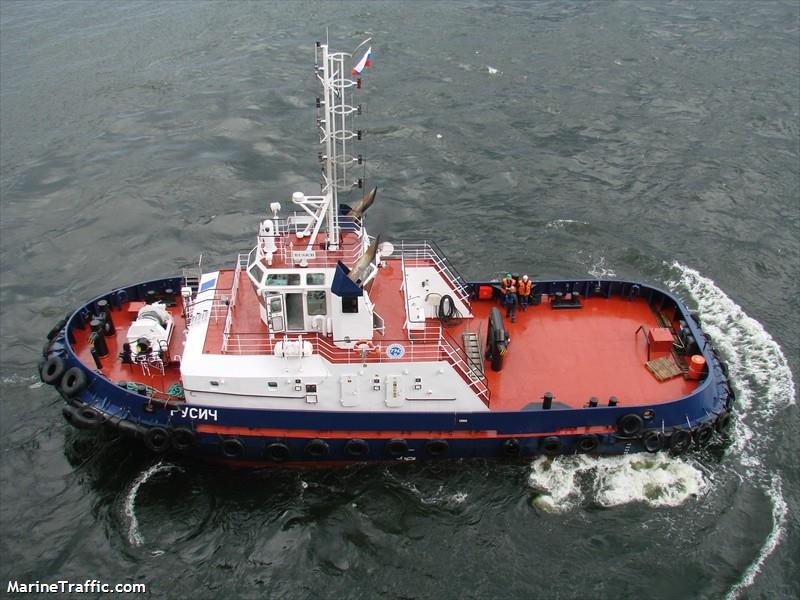 rusich (Tug) - IMO 9332652, MMSI 273435680, Call Sign UBBG2 under the flag of Russia