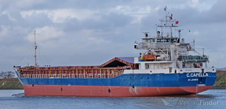 c. capella (General Cargo Ship) - IMO 9039092, MMSI 304010711, Call Sign V2FZ under the flag of Antigua & Barbuda