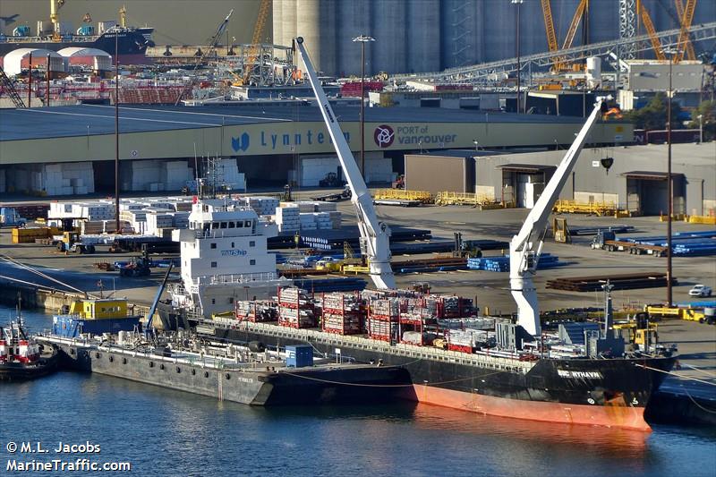 bbc nyhavn (General Cargo Ship) - IMO 9559896, MMSI 305825000, Call Sign V2FW6 under the flag of Antigua & Barbuda