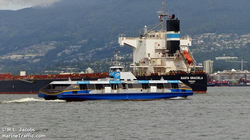 burrard beaver (Passenger Ship) - IMO 7530054, MMSI 316011649, Call Sign CZ 8236 under the flag of Canada