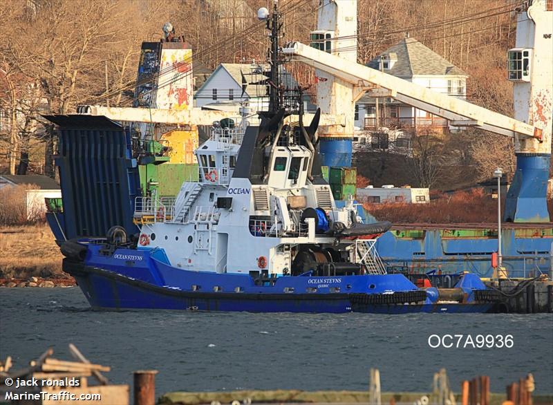 ocean stevns (Tug) - IMO 9224960, MMSI 316025599, Call Sign CFN6673 under the flag of Canada