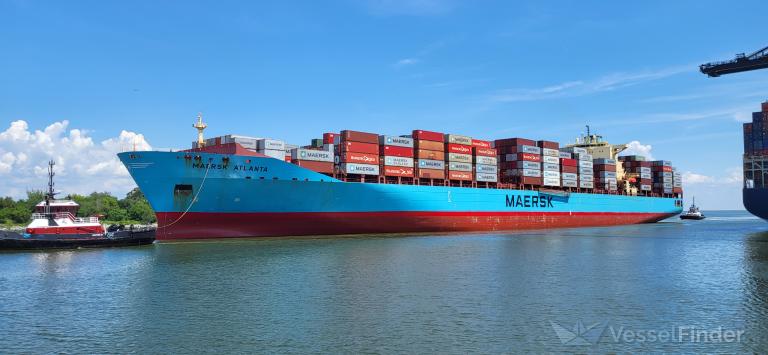 maersk atlanta (Container Ship) - IMO 9348649, MMSI 338078000, Call Sign WNTL under the flag of USA