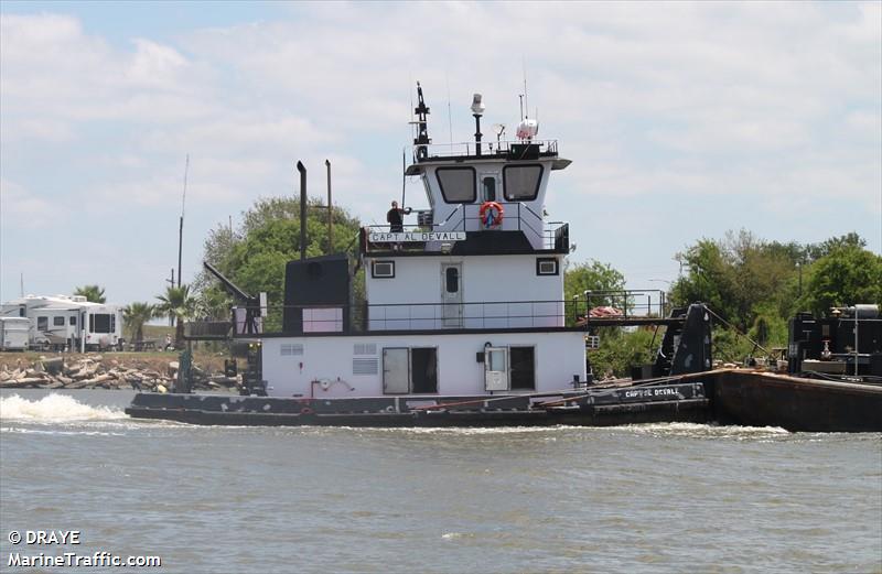 capt al devall (Towing vessel) - IMO , MMSI 366972270, Call Sign WCW9164 under the flag of United States (USA)