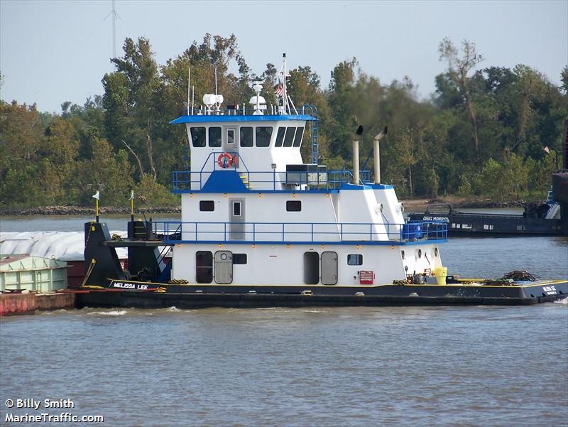 melissa lee (Towing vessel) - IMO , MMSI 367368850, Call Sign WDE5584 under the flag of United States (USA)