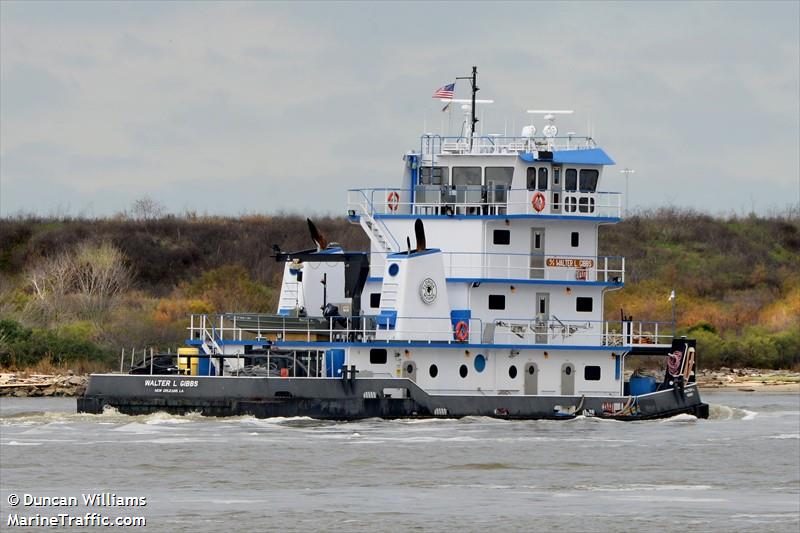 walter l gibbs (Towing vessel) - IMO , MMSI 367542320, Call Sign WDG5004 under the flag of United States (USA)