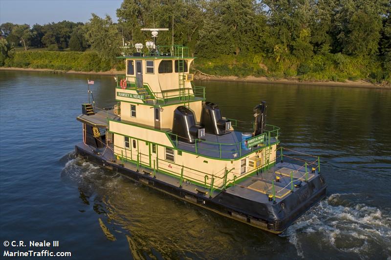 ramsey a. neale (Towing vessel) - IMO , MMSI 368073580, Call Sign WDK6339 under the flag of United States (USA)