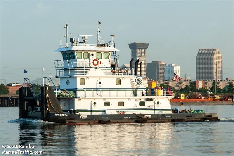 tom green (Tug) - IMO , MMSI 368083560, Call Sign WDK7348 under the flag of United States (USA)