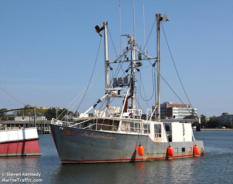 independence (Fishing vessel) - IMO , MMSI 368103220, Call Sign WDK9388 under the flag of United States (USA)