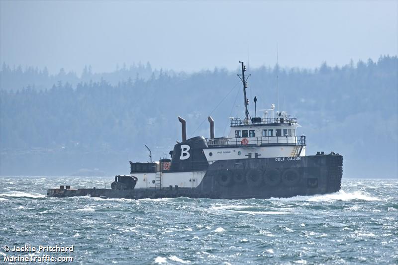 gulf cajun (Tug) - IMO 7511981, MMSI 369081000, Call Sign WDE2831 under the flag of United States (USA)