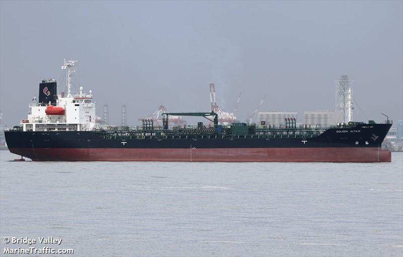 golden altair (Chemical/Oil Products Tanker) - IMO 9792163, MMSI 372571000, Call Sign 3EBU2 under the flag of Panama