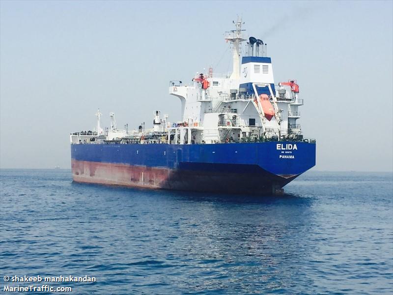 elida (Chemical/Oil Products Tanker) - IMO 9236731, MMSI 374500000, Call Sign 3FML4 under the flag of Panama