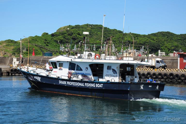 shark (Fishing vessel) - IMO , MMSI 416002062 under the flag of Taiwan