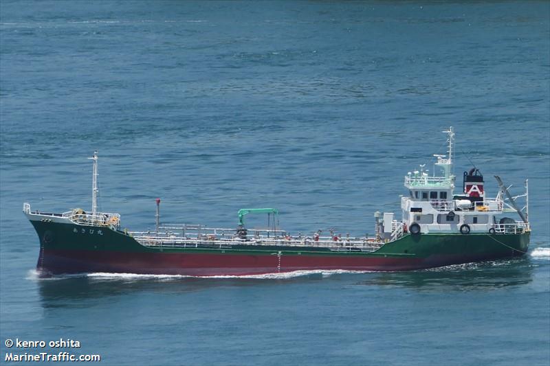 asahimaru (Tanker) - IMO , MMSI 431300201, Call Sign JJ3895 under the flag of Japan