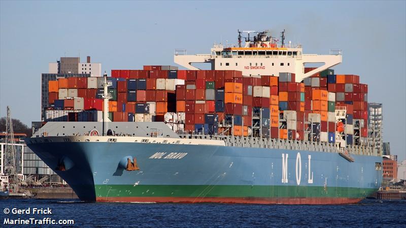 seaspan bravo (Container Ship) - IMO 9685322, MMSI 477271900, Call Sign VRNJ2 under the flag of Hong Kong