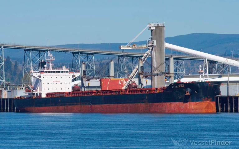 star crios (Bulk Carrier) - IMO 9575163, MMSI 538007194, Call Sign V7HF2 under the flag of Marshall Islands