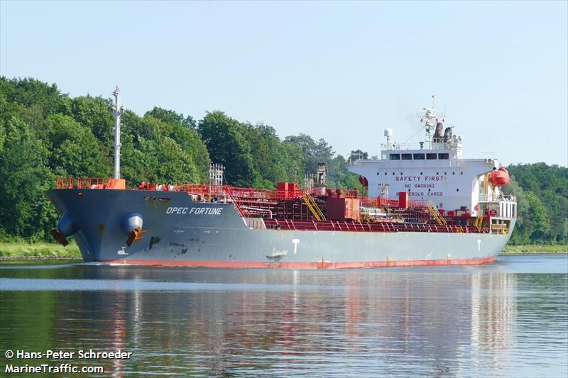 opec fortune (Chemical/Oil Products Tanker) - IMO 9393008, MMSI 574004670, Call Sign XVGB7 under the flag of Vietnam