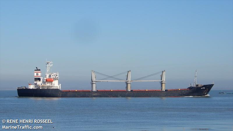 lita (Bulk Carrier) - IMO 9117416, MMSI 636016303, Call Sign A8XV2 under the flag of Liberia