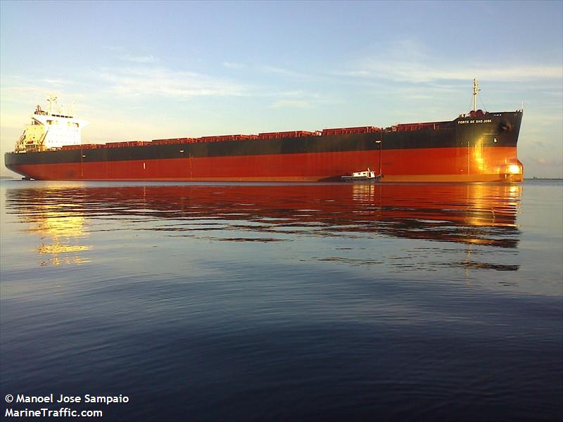 forte de sao jose (Bulk Carrier) - IMO 9512032, MMSI 710014840, Call Sign PPWU under the flag of Brazil