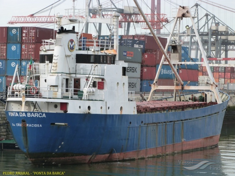 ponta da barca (General Cargo Ship) - IMO 6806640, MMSI 204600009, Call Sign CSXH3 under the flag of Azores