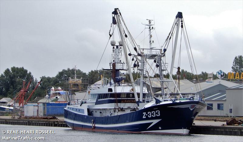 z333 avatar (Fishing Vessel) - IMO , MMSI 205321000, Call Sign OPMU under the flag of Belgium